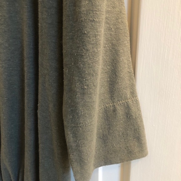 Beautiful unique drop waist drawstring sweater. - Picture 3 of 5